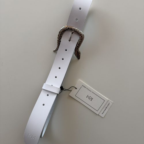 Handmade leather belt