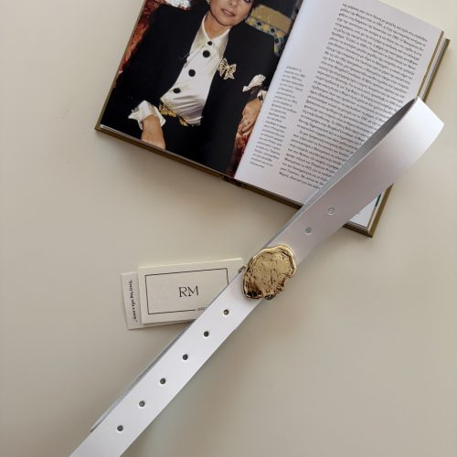 Handmade leather belt